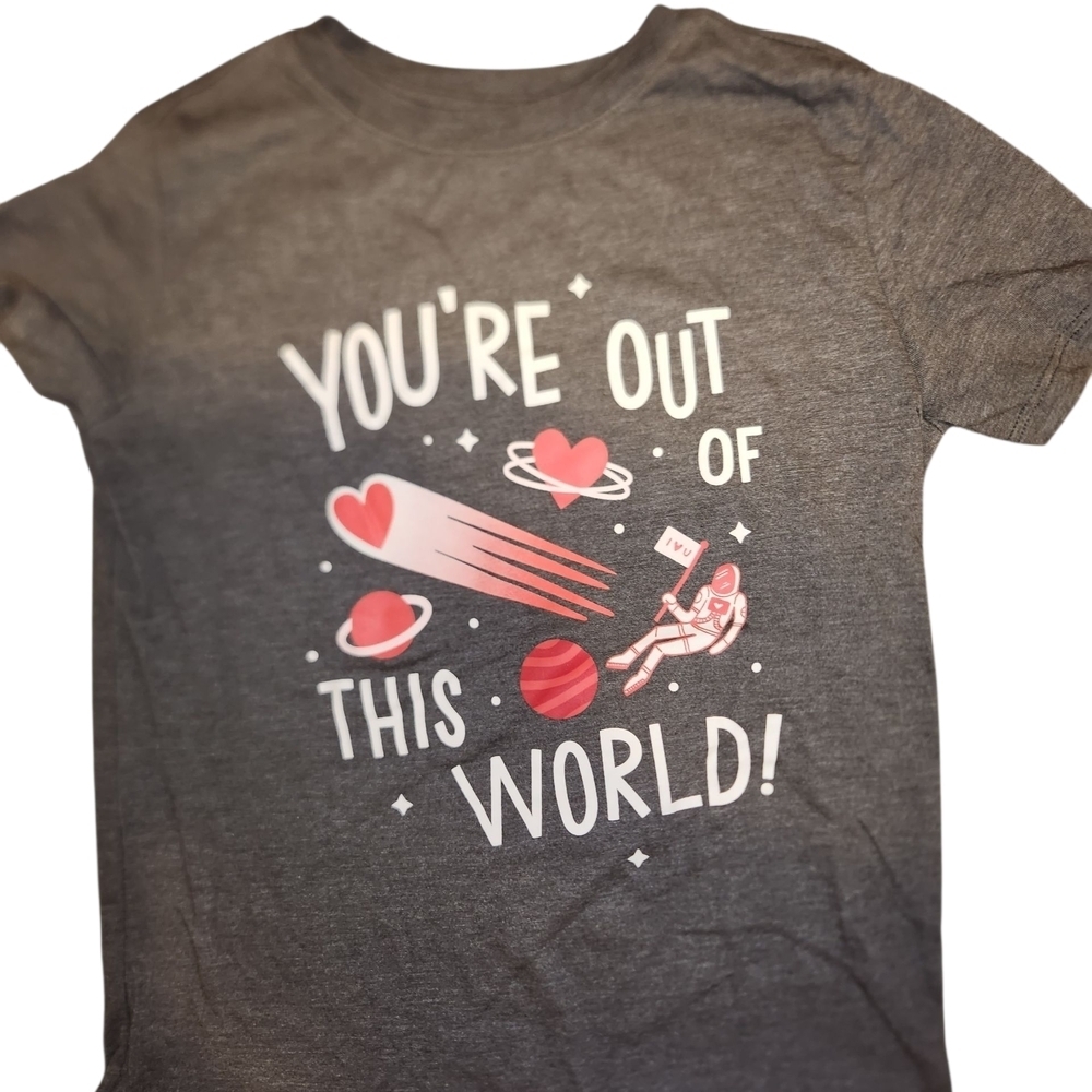 Cat & Jack Gray 'Out of This World' Graphic Tee **Bundle and Save**Make me an of
